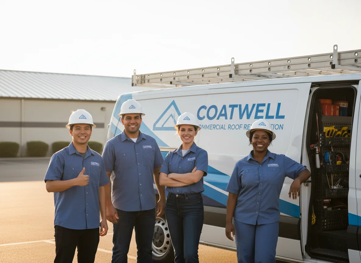 Commercial roof coating company in Myrtle, MO